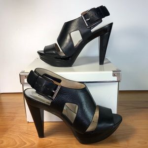 Michael Kors leather heels